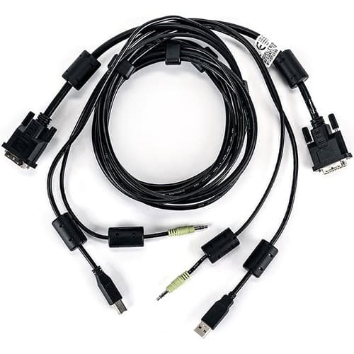 6FT USB KEYB MOUSE AND SINGLE HEAD DVI-D WITH AUDIO