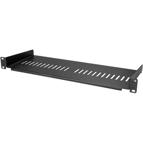 1U SERVER RACK SHELF UNIVERSAL CANTILEVER VENTED RACK MOUNT TRAY