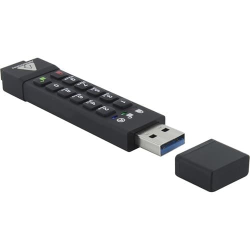 128GB 256-BIT AES XTS HW ENCRYPTED SECURE USB 3.0 MEM  KEY
