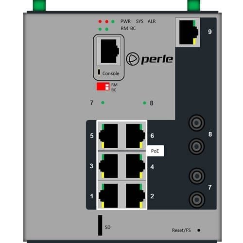 IDS-509G2PP6T2SD10XT POE SWITCH 6POE 1GE 2XGE ST SM10K XTMP