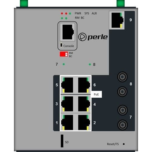 IDS-509G2PP6T2SD10 POE SWITCH 6POE 1GE 2XGE ST SM10K CTMP