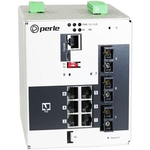 IDS-509F3PP6C2MD2SD40XT SWITCH 6POE SC 2XFE MM2K 1X SM40K XTMP