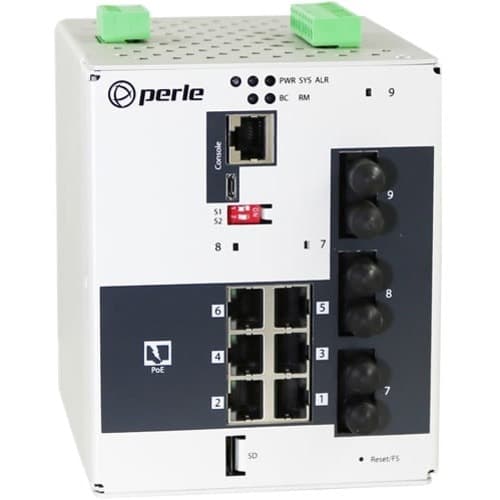 IDS-509F3PP6T2SD40MD2 SWITCH 6POE ST 2XFE SM40K 1X MM2K CTMP
