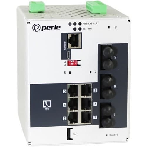 IDS-509G3PP6T2MD05SD120 SWITCH 6POE ST 2XGE MM.5K 1X SM120K CTMP