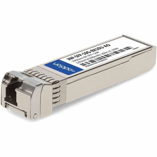 JUNIPER SFP+ 10KM BX LC XCVR COMPAT TAA XCVR 10GB BIDI DOM LC