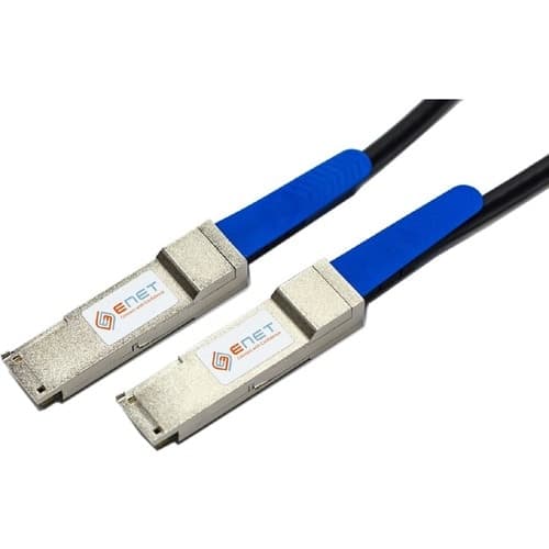 1M 40GBASE-CR4 QSFP+ PASSIVE COPPER DAC DELL COMPATIBLE