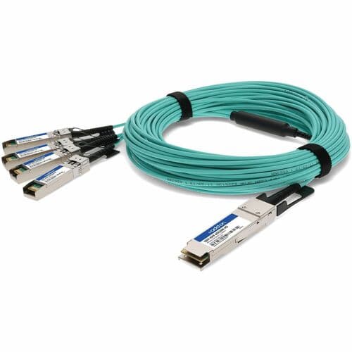 MSA STD QSFP+ TO 4XSFP+ 20M COMPAT DAC TAA 40GBASE AOC 20M