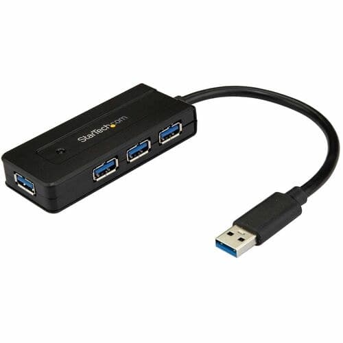 4 PORT USB 3.0 HUB MINI LAPTOP USB EXPANSION HUB - USB SPLITTER