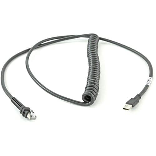 9FT CABLE SHIELDED USB SERIES A COILED BC1.2 HIGH CURRENT -30C