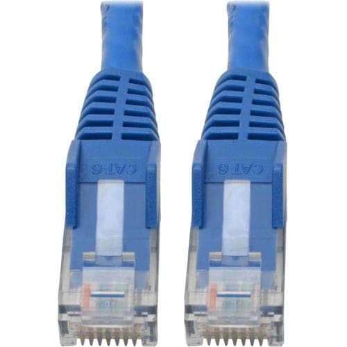 6IN CAT6 BLUE UTP GIGABIT SNAGLESS MOLDED M/M RJ45 PATCH CABL