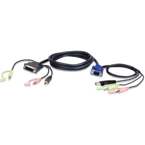 3M USB VGA TO DVI-A KVM CABLE W/AUDIO