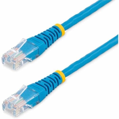 100FT BLUE CAT5E ETHERNET CABLE RJ45 PATCH CABLE GIGABIT LAN CORD