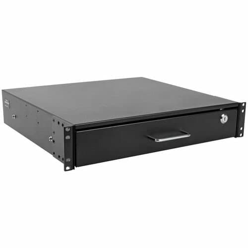 2U RACKMOUNT STORAGE DRAWER LOCKING RACK ENCLOSURES/ OPEN FRAME