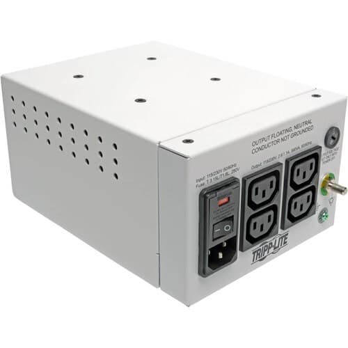 ISOLATION TRANSFORMER HOSPITAL DUAL-VOLTAGE 115/230V 300W 4 C13
