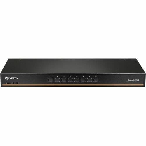 8PORT 1U ANALOG KVM 8VGA CABLES 1U/DESKTOP
