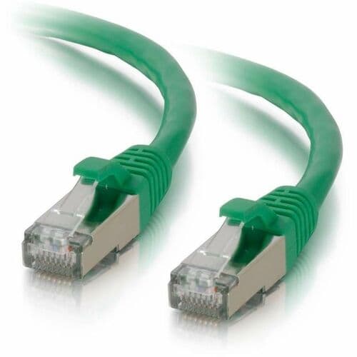 15FT CAT6 SNAGLESS STP CABLE-GRN