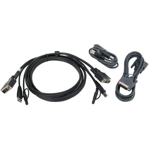 6DUAL HEAD DUAL-LINK DVI KVM USB CABLE KIT TAA COMPLIANT