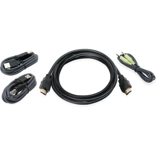 6SINGLE VIEW HDMI USB KVM CABLE SET WITH AUDIO TAA COMPLIANT