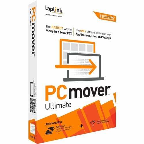 LAPLINK PCMOVER ULTIMATE V11- 1USE WITH ETHERNET CABLE