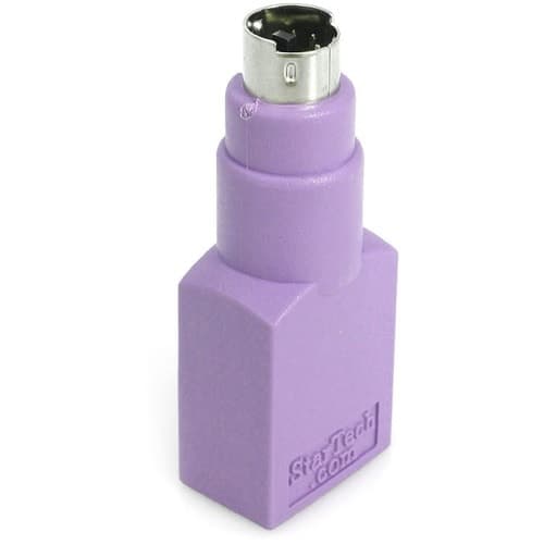 USB KEYBOARD TO PS2 ADAPTER F/M PURPLE