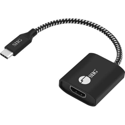 USB TYPE-C TO HDMI VID CABLE ADAPT W/60W PD CHARGING