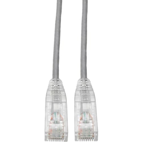 7FT CAT6 GRAY SNAGLESS UTP RJ45 MOLDED SLIM GIGABIT PATCH CABLE
