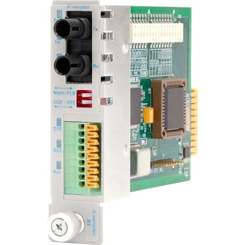 RS-422/485 MANAGED MEDIA CONVER TER DB9 TO ST SM 1310 30KM
