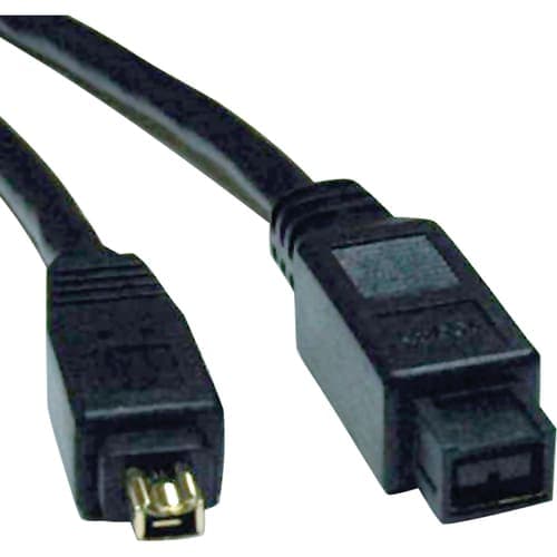 6FT HIGH SPEED FIREWIRE CABLE IEEE 1394B 9PIN / 4PIN M/M 800GBPS