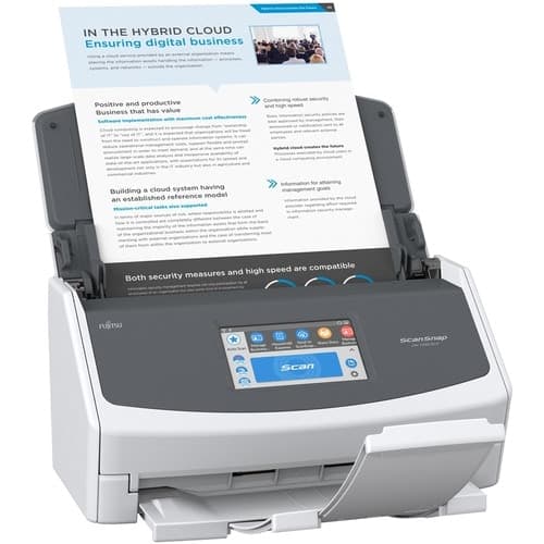 FUJITSU SCANSNAP IX1500 SHEETFED SCANNER 600 DPI OPTICAL