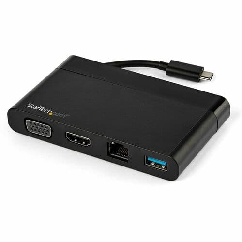 USB C MULTIPORT ADAPTER 4K HDMI / VGA MINI TRAVEL DOCK