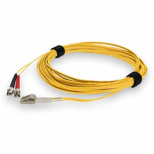 ADDON LC/ST M/M PATCH CBL 3M YELLOW OM4 DUPLEX FIBER OFNR