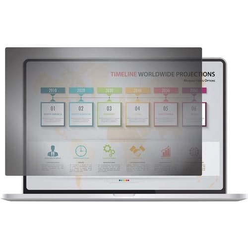 PRIVACYVIEW FILTER 15.6IN WIDE 16:9 LAPTOP UNFRAMED BLACK