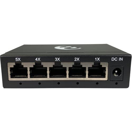5PORT GIG ETHERNET SWITCH METAL CAPACITY 10GBPS MDI/MDIX WALL MNT