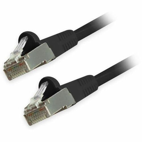 7FT CAT6 BLK SNAGLESS SHIELDED CABLE
