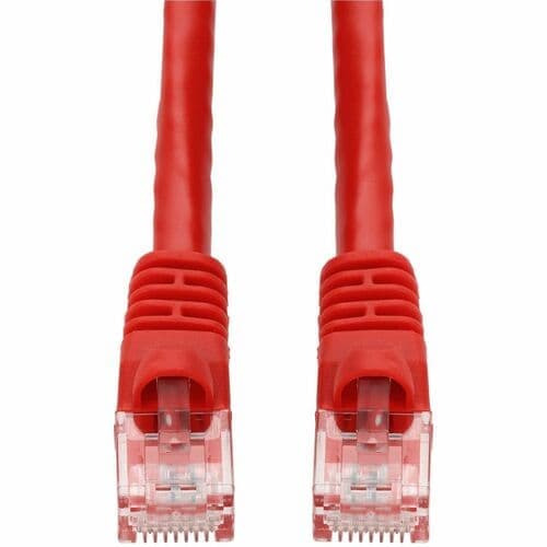 2FT RED CAT6 UTP PVC SNAGLESS BUBBLE BOOT PATCH CBL