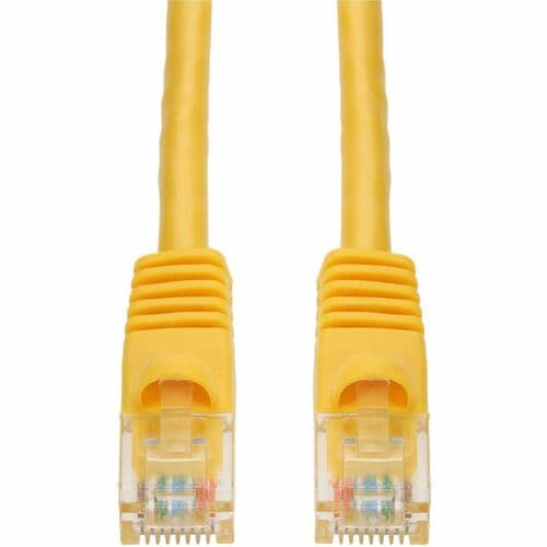15FT YELLOW CAT6 UTP PVC SNAGLESS BUBBLE BOOT PATCH CBL