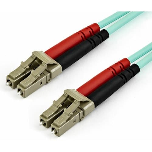 10M MULTIMODE FIBER OPTIC CABLE OM3 LC/LC 50/125 LSZH FIBER CABLE