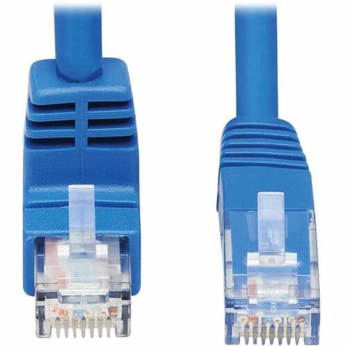 15FT CAT6 BLUE ENET CABLE DOWN RIGHT ANGLED UTP MOLDED M/M