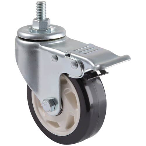 LOCKING CASTER KIT FOR ROLLING V/MONITOR CARTS HEAVY DUTY 4PACK