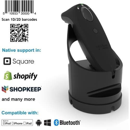 SOCKETSCAN S740 PERFORMANCE BARCODE READER BLACK  BLACK DOCK