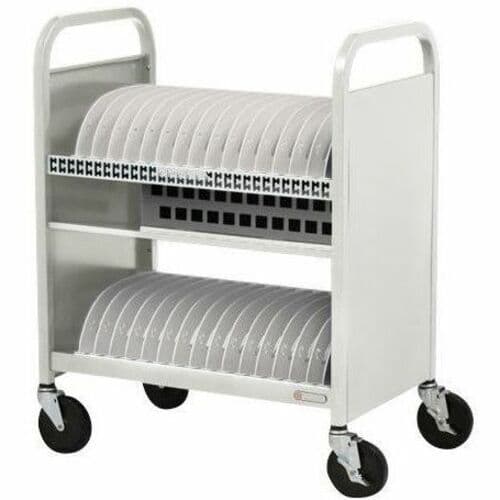 CUBE TRANSPORT CART 30-UNIT AC POWER CONCRETE
