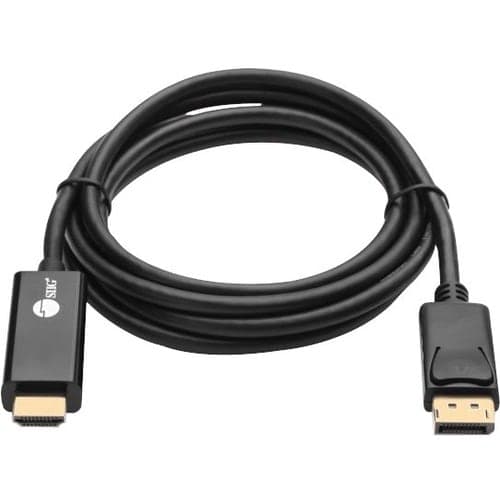 6FT 4K DISPLAYPORT 1.2 TO HDMI CABLE