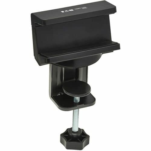 CLAMP-ON POWER STRIP HOLDER SURGE PROTECTOR BLACK
