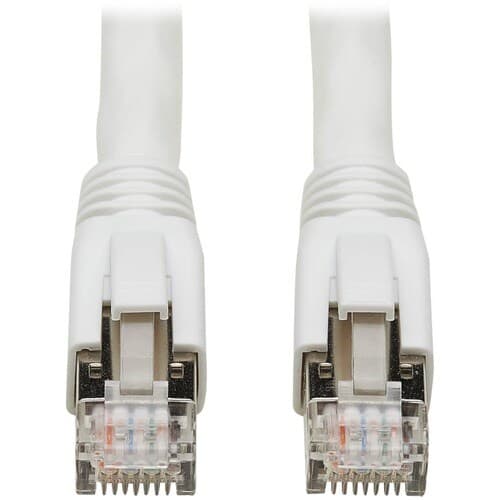 40FT CAT8 PATCH CABLE SNAGLESS M/M 25G/40G CERTIFIED POE WHITE