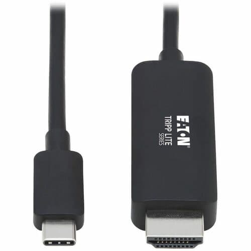 6FT USB-C TO HDMI ADAP CBL 4K 4:4:4 THUNDERBOLT 3 COMPATIBLE BLK