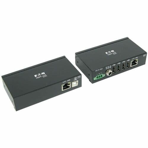 USB OVER CAT5/CAT6 EXTENDER KIT 4PORT INDUSTRIAL USB 2.0 W ESD