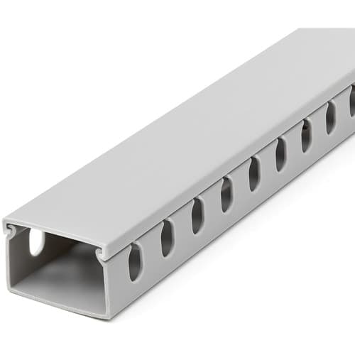 SLOTTED CABLE RACEWAY W/ COVER OPEN SLOT CABLE MANAGEMENT DUCT