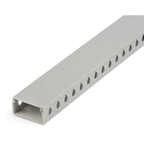 SLOTTED CABLE RACEWAY W/ COVER OPEN SLOT CABLE MANAGEMENT DUCT