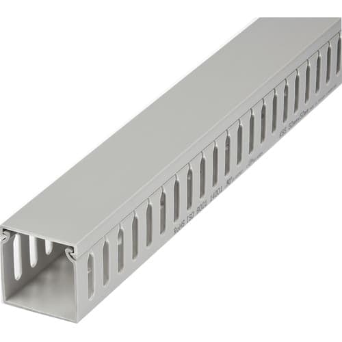 SLOTTED CABLE RACEWAY W/ COVER OPEN SLOT CABLE MANAGEMENT DUCT