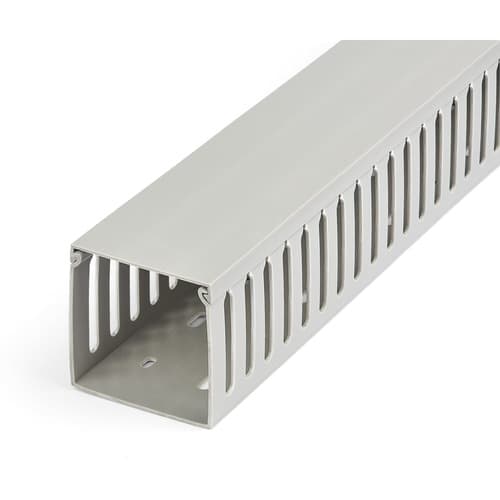 SLOTTED CABLE RACEWAY W/ COVER OPEN SLOT CABLE MANAGEMENT DUCT